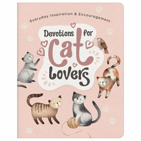 BARBOUR PUBLISHING Barbour Publishing  Devotions for Cat Lovers - Everyday Inspiration & Encouragement Book 204391